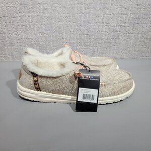 Hey Dude Wendy 121413391 Womens US Size 10 Tribal Earth Lace Up Loafer Shoes